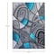 Flash Furniture Turquoise 5' x 7' Abstract Design Accent Area Rug ACD-RGTRZ860-57-TQ-GG - alternate 4
